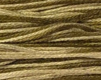 Weeks Dye Works, Caramel, WDW-1216, 5 YARD Skein, Hand Dyed Cotton, Embroidery Floss, Counted Cross Stitch, Hand Embroidery, PunchNeedle