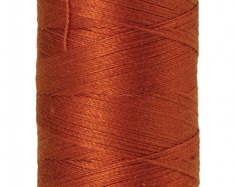 Mettler Thread, Copper, #0163, 60wt, Solid Cotton, Silk Finish Cotton, Embroidery Thread, Sewing Thread, Quilting Thread, Sewing Thread