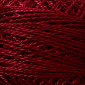 Valdani Size 8, 843, Old Rose Dark, Valdani Perle Cotton, Punch Needle, Embroidery, Penny Rugs, Primitive Stitching, Sewing Accessory,