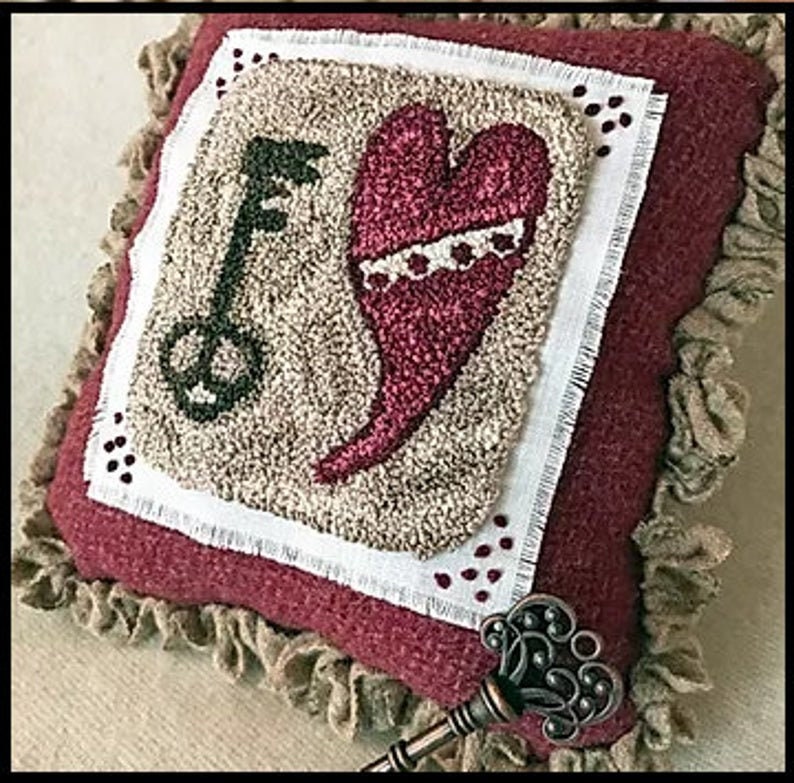punch needle cross stitch