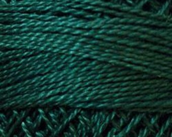 Valdani Size 12, 831, Spruce Green Light, Valdani Perle Cotton, Punch Needle, Embroidery, Penny Rugs, Primitive Stitching, Needlepoint