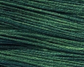 Weeks Dye Works, Kentucky Bluegrass, WDW-2152, 5 YARD Skein, Hand Dyed Cotton, Embroidery Floss, Cross Stitch, Hand Embroidery, Punch Needle