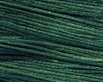 Weeks Dye Works, Kentucky Bluegrass, WDW-2152, 5 YARD Skein, Hand Dyed Cotton, Embroidery Floss, Cross Stitch, Hand Embroidery, Punch Needle