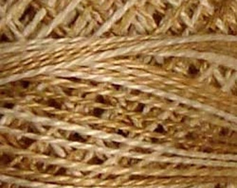 Valdani Thread, Size 8, O514, Perle Cotton, Wheat Husk, Punch Needle, Embroidery, Penny Rugs, Primitive Stitching, Sewing Accessory