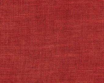 36 Count Linen, Aztec Red, Weeks Dye Works, Linen, Counted Cross Stitch, Cross Stitch Fabric, Embroidery Fabric, Linen Fabric