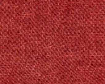 36 Count Linen, Aztec Red, Weeks Dye Works, Zweigart Linen, Counted Cross Stitch, Cross Stitch Fabric, Embroidery Fabric, Linen Fabric
