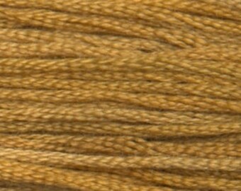 Gentle Art, Simply Shaker Threads, Mustard Seed, #7047, 10 YARD Skein, Embroidery Floss, Counted Cross Stitch, Hand Embroidery Thread