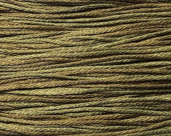 Weeks Dye Works, Gray, WDW-1173, 5 YARD Skein, Hand Dyed Cotton, Embroidery Floss, Counted Cross Stitch, Embroidery, PunchNeedle