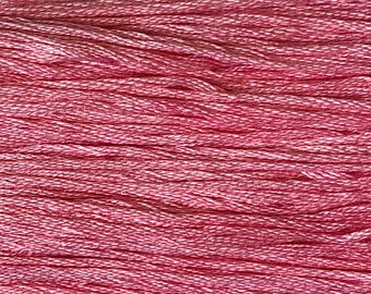 Gentle Art, Sampler Threads, Victorian Pink, #0720, 10 YARD Skein, Embroidery Floss, Counted Cross Stitch, Hand Embroidery Thread