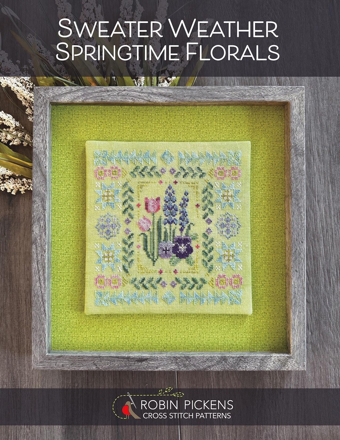 Pre-order, Counted Cross Stitch Pattern, Sweater Weather: Springtime ...
