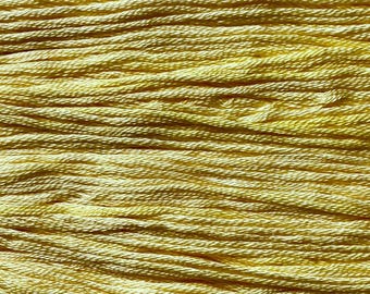 Gentle Art, Simply Shaker Threads,Buttermilk,#7017, 10 YARD Skein, Embroidery Floss, Counted Cross Stitch, Hand Embroidery Thread