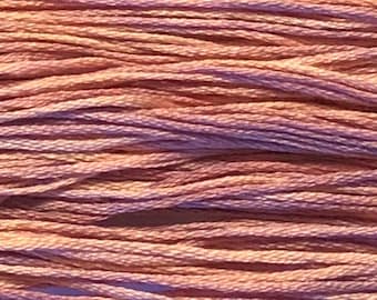 Weeks Dye Works, Sweetheart Rose, WDW-2279, 5 YARD Skein, Cotton Floss, Embroidery Floss, Counted Cross Stitch, Hand Embroidery, PunchNeedle