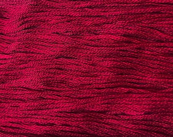 Gentle Art, Simply Shaker Threads, Cherry Wine, #0330, 10 YARD Skein, Embroidery Floss, Counted Cross Stitch, Hand Embroidery Thread