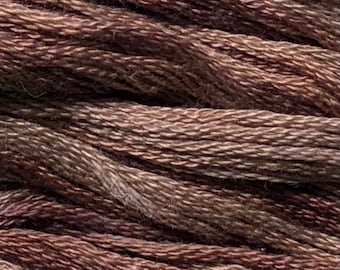 Gentle Art, Simply Shaker Threads, Loganberry, #0892, 10 YARD Skein, Embroidery Floss, Counted Cross Stitch, Hand Embroidery Thread