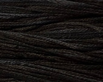 Weeks Dye Works, Gunmetal, WDW-1298, 5 YARD Skein, Hand Dyed Cotton, Embroidery Floss, Counted Cross Stitch, Hand Embroidery, PunchNeedle