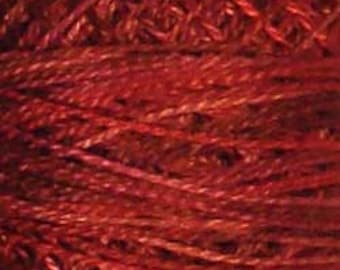 Valdani Thread, Size 12, P1, Old Brick, Valdani Perle Cotton,  Embroidery Thread, Punch Needle, Embroidery, Penny Rugs, Sewing Accessory