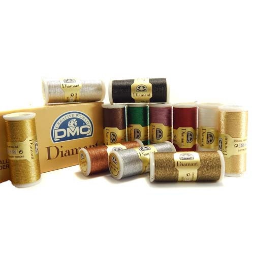 DMC Diamant Metallic Thread, Metallic Thread, Embroidery Thread, Cross  Stitch, Hand Embroidery Thread, DMC Metallic Thread, Metallic