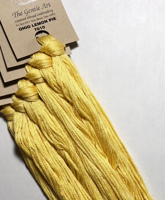 Summer Shower - Gentle Arts Cotton Thread - 5 yard Skein - Cross Stitch  Floss
