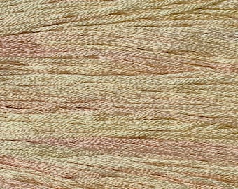 Gentle Art, Simply Shaker Threads, Apricot Blush, #0620, 10 YARD Skein, Embroidery Floss, Counted Cross Stitch, Hand Embroidery Thread