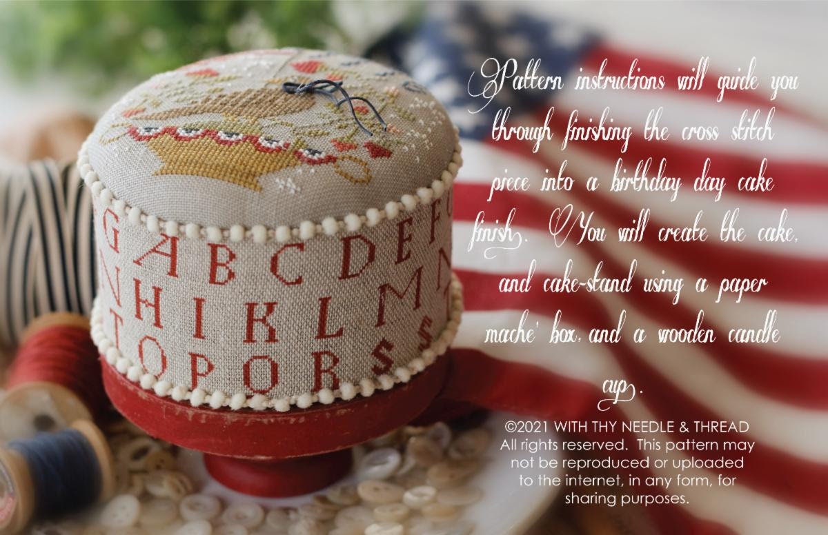 PRE-Order, Counted Cross Stitch Pattern, Happy Birthday ...