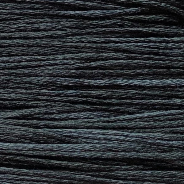 Weeks Dye Works, Pea Coat, WDW-2103, 5 YARD Skein, Hand Dyed Cotton, Embroidery Floss, Counted Cross Stitch, Embroidery, PunchNeedle