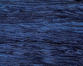 Gentle Art, Simply Shaker Threads, Midnight, #0240, 10 YARD Skein, Embroidery Floss, Counted Cross Stitch, Hand Embroidery Thread