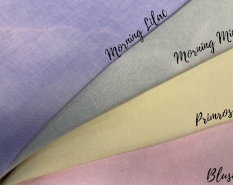 36 ct Linen, Spring Collection Linen, Morning Lilac, Morning Mint, Blush, Primrose, Blush, Zweigart, Rogue Stitching, Atomic Ranch