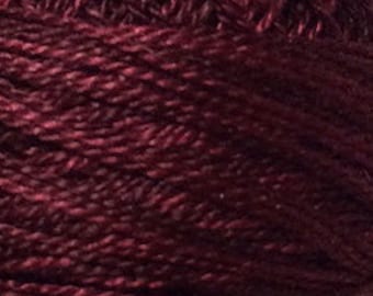 Valdani 3 Strand, O78, Cotton Floss, Aged Wine, Heirloom Collection, Punch Needle, Embroidery, Penny Rugs, Wool Applique, Cross Stitch