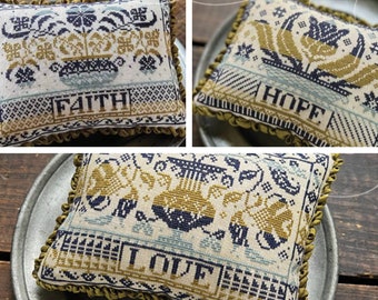 Counted Cross Stitch, Love, The Greatest of These, Religious, Biblical, Inspirational, Summer House Stitche Workes, PATTERN ONLY