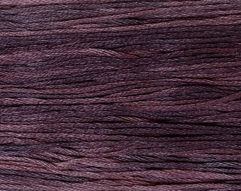 Weeks Dye Works, Eggplant, WDW-1317, 5 YARD Skein, Hand Dyed Cotton, Embroidery Floss, Counted Cross Stitch, Hand Embroidery, PunchNeedle