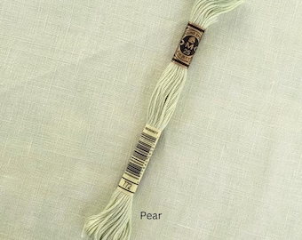 YOU CHOOSE: Pear, Aida, Linen, Lugana, Pear Fabric, Cross Stitch Fabric, Needlework, Cross Stitch Linen, Atomic Ranch Fabrics