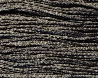Weeks Dye Works, Blackboard, WDW-1295, 5 YARD Skein, Hand Dyed Cotton, Embroidery Floss, Counted Cross Stitch, Embroidery, PunchNeedle