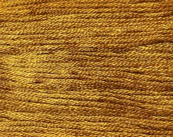 Gentle Art, Sampler Threads, Grecian Gold, #0460, 10 YARD Skein, Embroidery Floss, Counted Cross Stitch, Hand Embroidery Thread