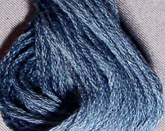 Valdani, 6 Strand Cotton Floss, 871, Dusty Blue Light, Embroidery Floss, Punch Needle, Embroidery, Penny Rugs, Sewing Accessory