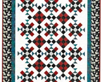 Quilt Pattern, Lofty Dreams, Pieced Quilt, Cottage Chic Decor, Throw Quilt, Little Louise Designs, Patchwork Passion, PATTERN ONLY