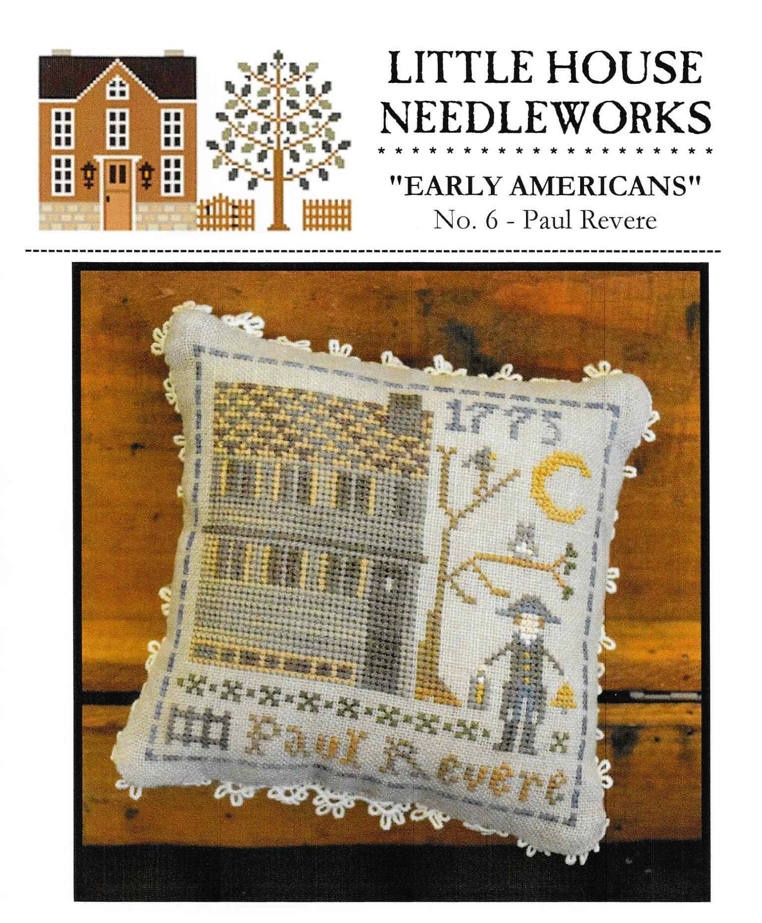 Counted Cross Stitch Pattern, Early Americans, No 6, Paul ...