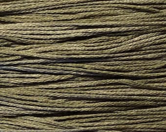 Weeks Dye Works, Spanish Moss, WDW-1150, 5 YARD Skein, Hand Dyed Cotton, Embroidery Floss, Counted Cross Stitch, Embroidery, PunchNeedle