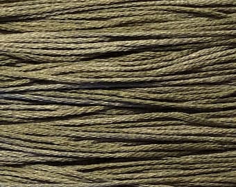 Weeks Dye Works, Spanish Moss, WDW-1150, 5 YARD Skein, Hand Dyed Cotton, Embroidery Floss, Counted Cross Stitch, Embroidery, PunchNeedle