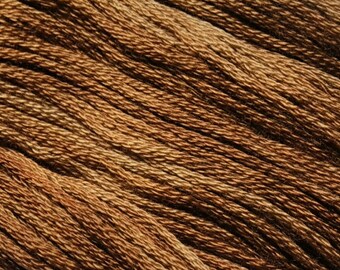 Gentle Art, Simply Shaker Threads, Apple Cider, #7041, 10 YARD Skein, Embroidery Floss, Counted Cross Stitch, Hand Embroidery Thread