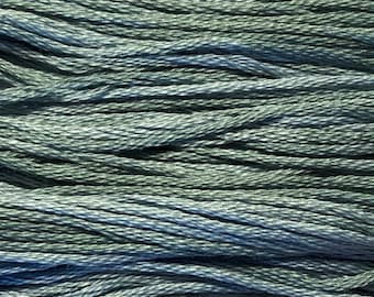 Weeks Dye Works, Blue Heron, WDW-1155, 5 YARD Skein, Hand Dyed Cotton, Embroidery Floss, Counted Cross Stitch, Embroidery, PunchNeedle