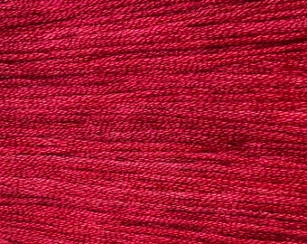 Gentle Art, Simply Shaker Threads, Pomegranate, #7019, 10 YARD Skein, Embroidery Floss, Counted Cross Stitch, Hand Embroidery Thread
