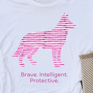 Duitse herdershond, png | GSD hondenliefhebber cadeau | Grote slimme trouwe honden | Bloemenshirt herdershond png | Hondenmoedercadeau | Cadeau vader hond