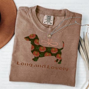 Dachshund Mom png | Doxie Floral Dog png | Dachshund Dog png | Wiener Dog png | Floral Doxy png | Sausage Dog png | Doxy Mom Gift