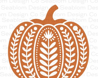 Nordic Harvest SVG Bundle | Scandinavian Folk Art Cutting Files | Vintage Harvest SVG | Cricut Silhouette | Digital Download | Commercial Us