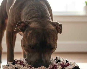 Handgemaakte snuffelmat voor honden – ecologisch foerageerspeelgoed, mentale verrijking