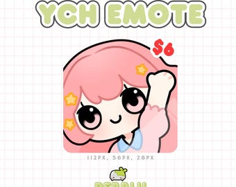 EMOTE YCH / Hola, adiós, ola para Twitch