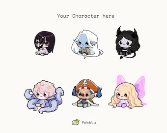 YCH Chibi Avatar | Skeb Style Commission (Digital)