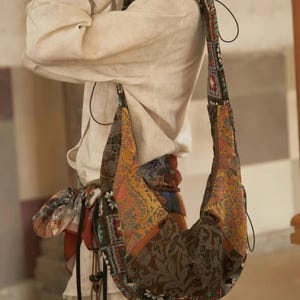 Bolso Bandolera Vintage Patchwork Boho