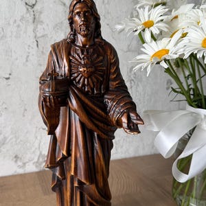 Wooden statuette of Jesus Christ