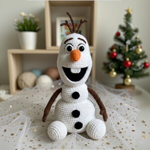 Elsa Anna and Friends Collection, Olaf Kristoff Sven Collection, Disney Frozen Movie Dolls, Disney Princess Stuffed Toys, Handmade Elsa Doll image 7